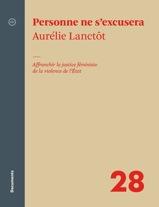 Personne ne s'excusera - cover