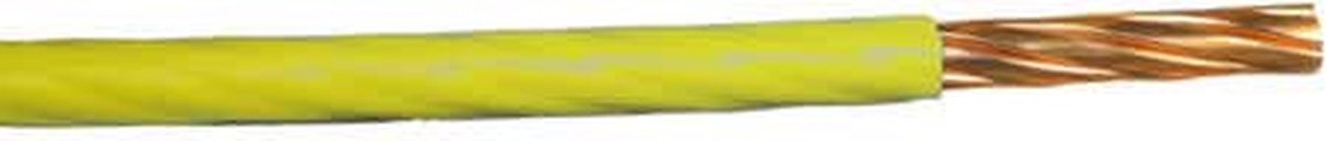 1 x 0,75 mm² geel 100 meter