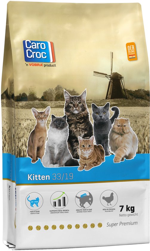Carocroc Kitten Food - Kattenvoer - 7 kg