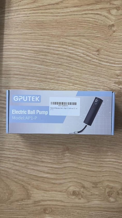 Elektrische balpomp, MissHome elektrische pomp met digitaal led-display