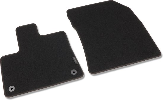 Tapis de voiture sur mesure pour Citroën Berlingo 2018 - présent - 2 pièces - Basic - Version: 3 | Système de montage 1