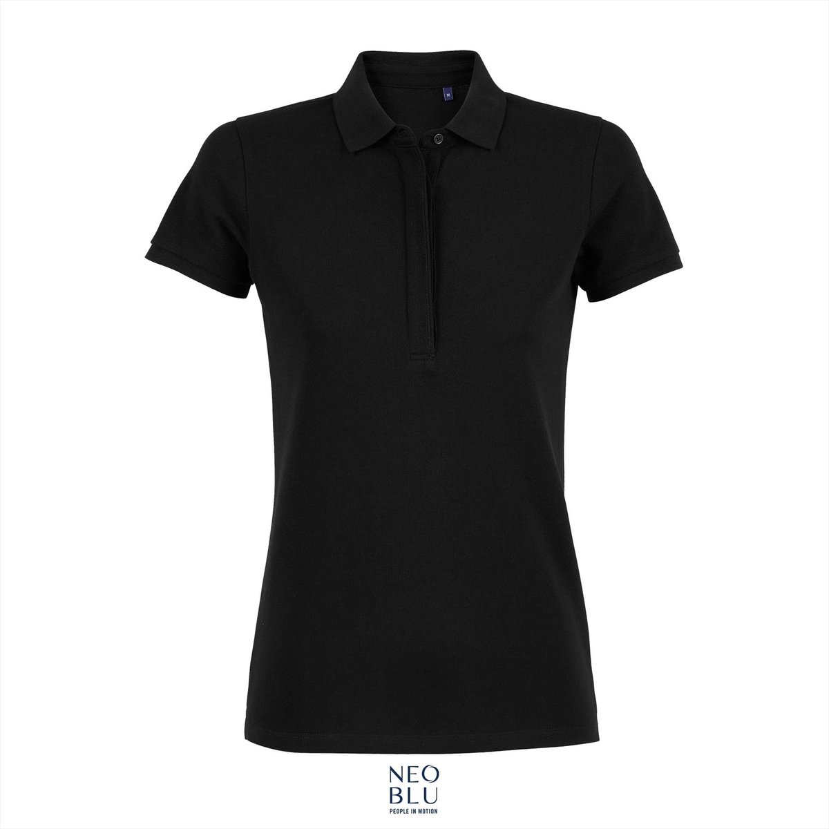 Neoblu Women´s Piqué Polo Shirt Owen NB3189 - Deep Black - XL