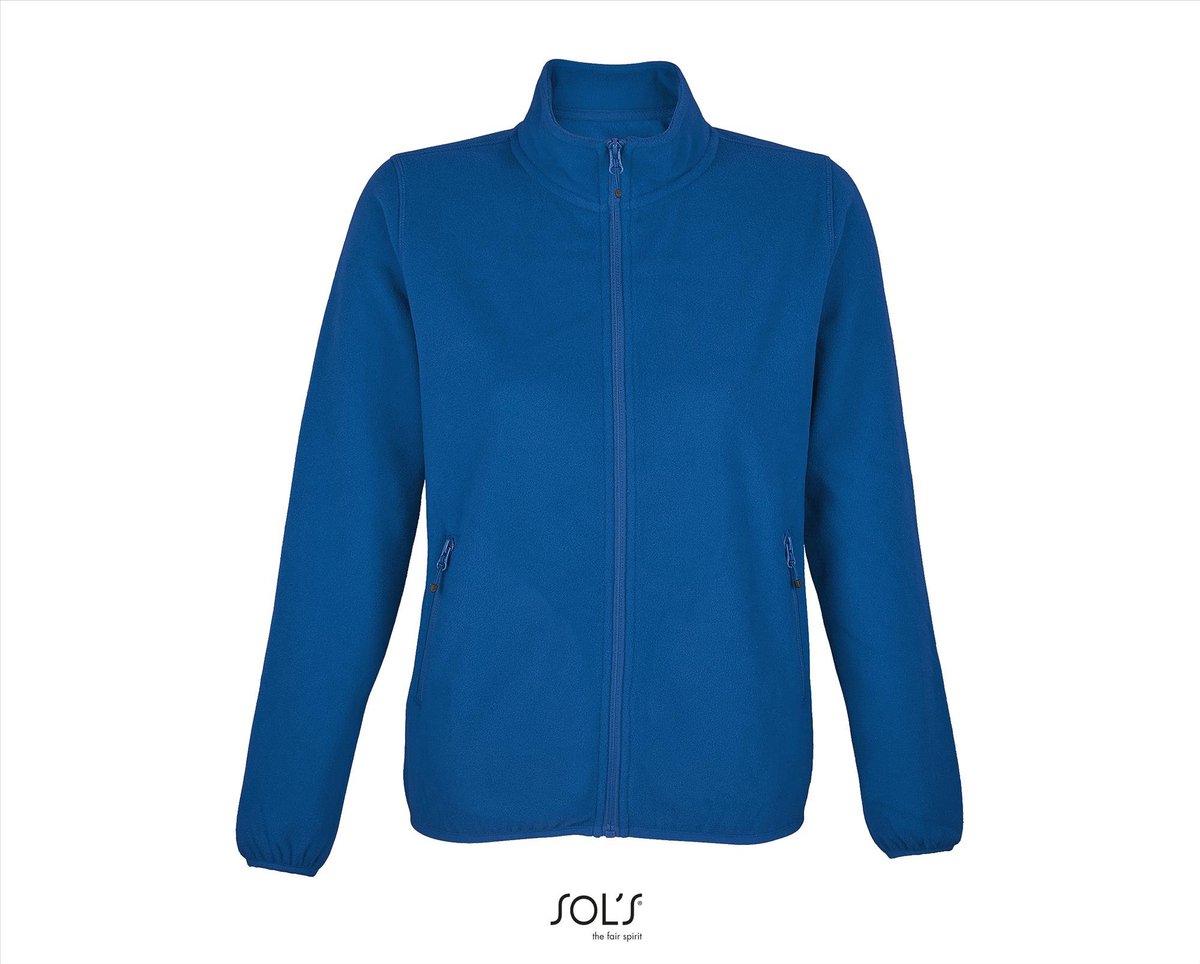 SOL’S Women´s Factor Zipped Fleece Jacket L03824 Royal 241 Blauw