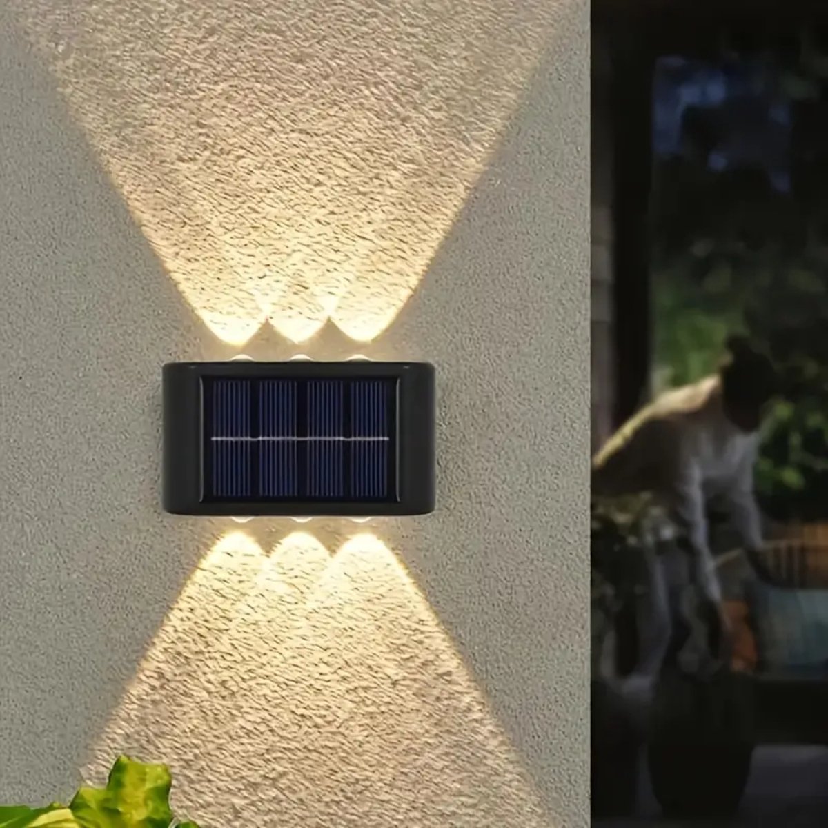 Nivard Tuinverlichting - Tuinlampen - Buitenverlichting - Tuin Verlichting - Led Lamp - Licht - Op Zonneenergie - LED - Warm Wit - 4 stuks