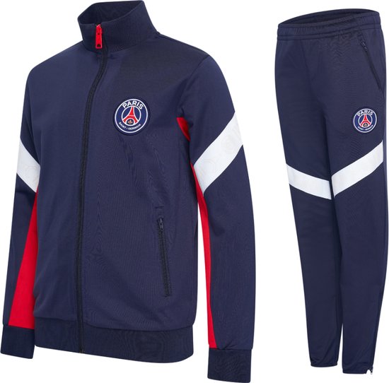 PSG Trainingspak Kinderen - Maat 116 t/m 164 - Voetbal Trainingspakken - Jongens en Meisjes - Voetbalkleding - Paris Saint-Germain