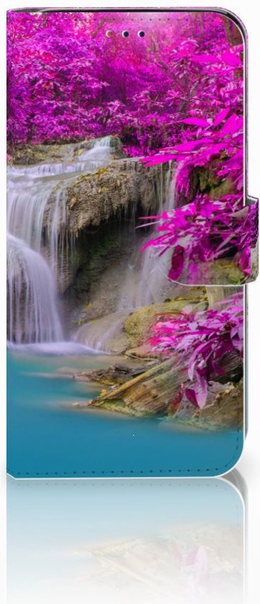 Book Case voor Samsung Galaxy A10 Flip Cover Waterval