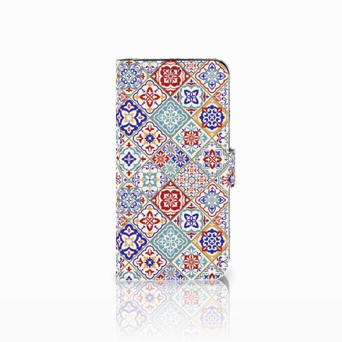 Samsung Galaxy A10 Bookcase Tiles Color
