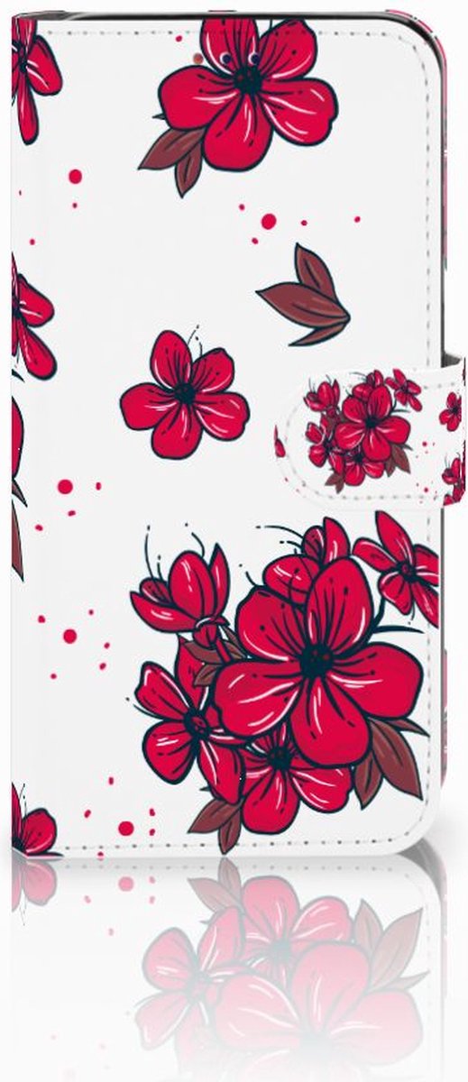 Samsung Galaxy A10 Hoesje Blossom Red