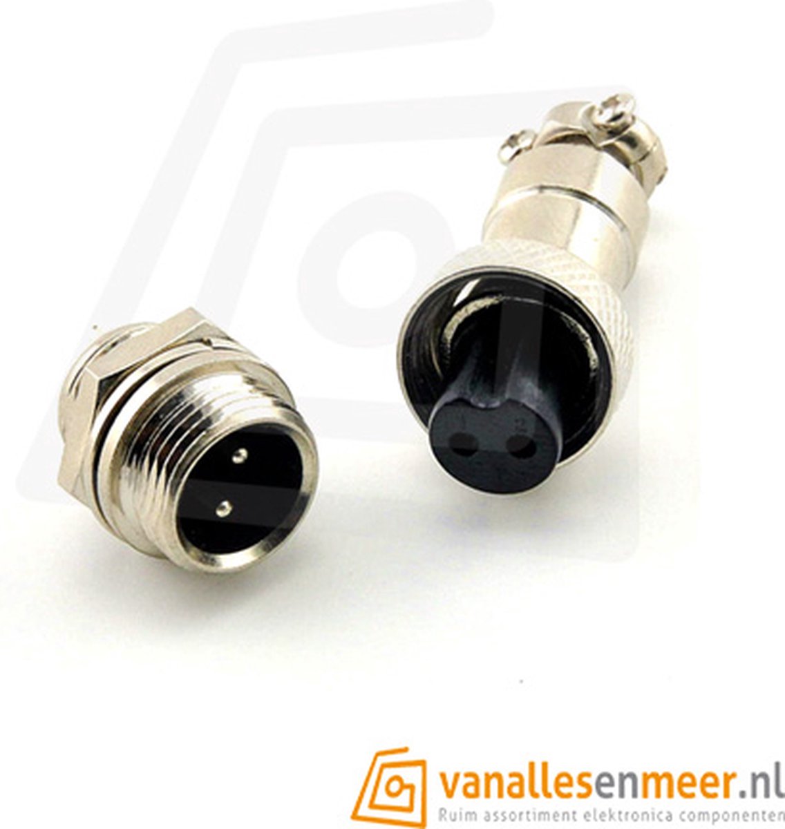 GX12-2 CONNECTOR, 2 PINS