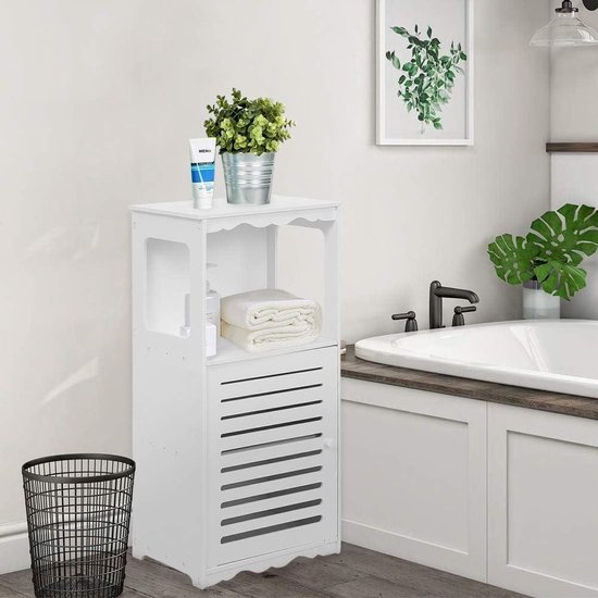 Vanity Unit 60X60X30Cm Badkamermeubel Met Hoogte-Verstelbare Divider Hout Opbergkast Onder De sink Thuis Organisator  1503
