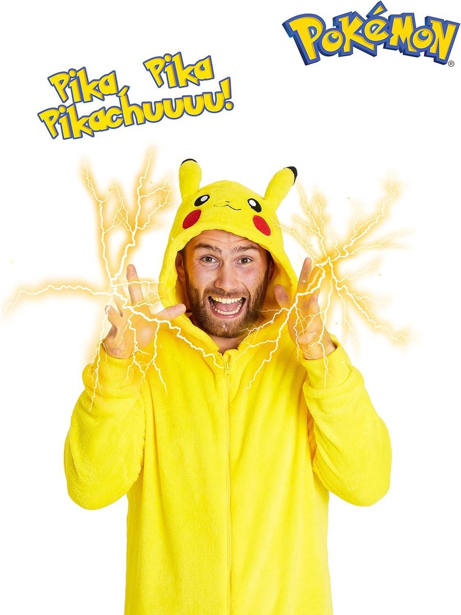 Pokemon onesie - multi colour - Pokémon huispak pyjama - maat 98/104 | bol