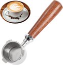 51 mm bodemloze zeefhouder met 3 oren, bodemloze rode palissanderhout