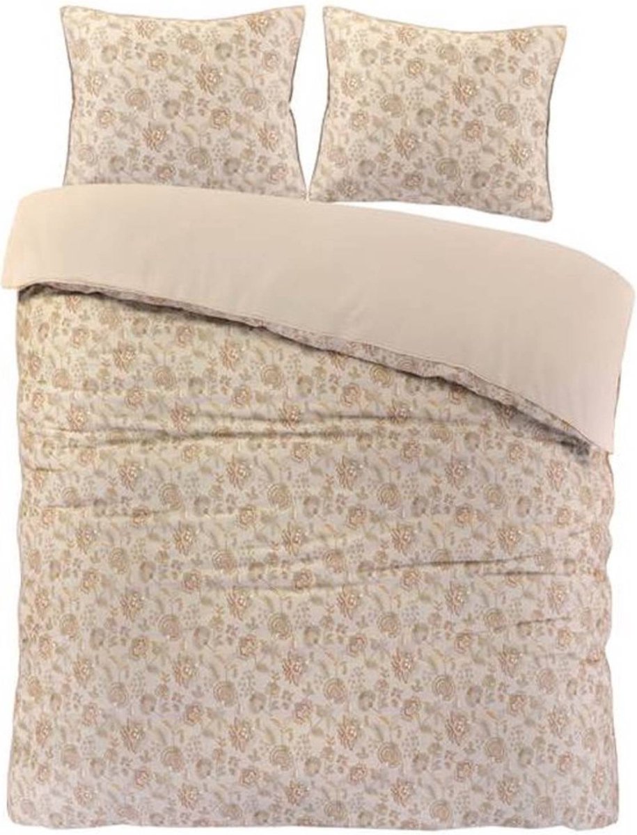 Papillon Freya Dekbedovertrek - Tweepersoons - 200x200/220 - Beige