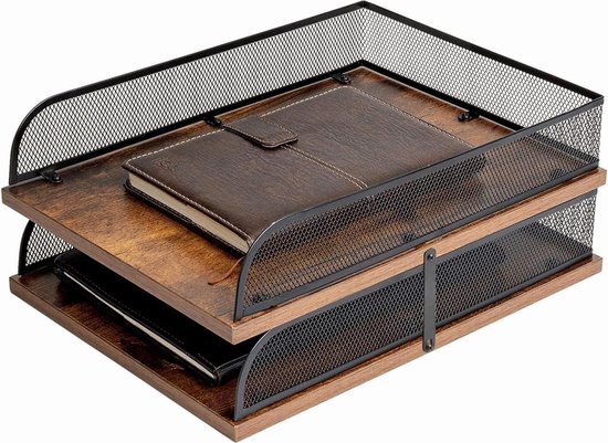 PAG Hängender Wand-Aktenhalter, Metall, Hühnerdraht, Wandmontage
