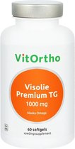 Bol.com VitOrtho Visolie Premium TG 1000 mg - 60 softgels - Vetzurenpreparaat aanbieding