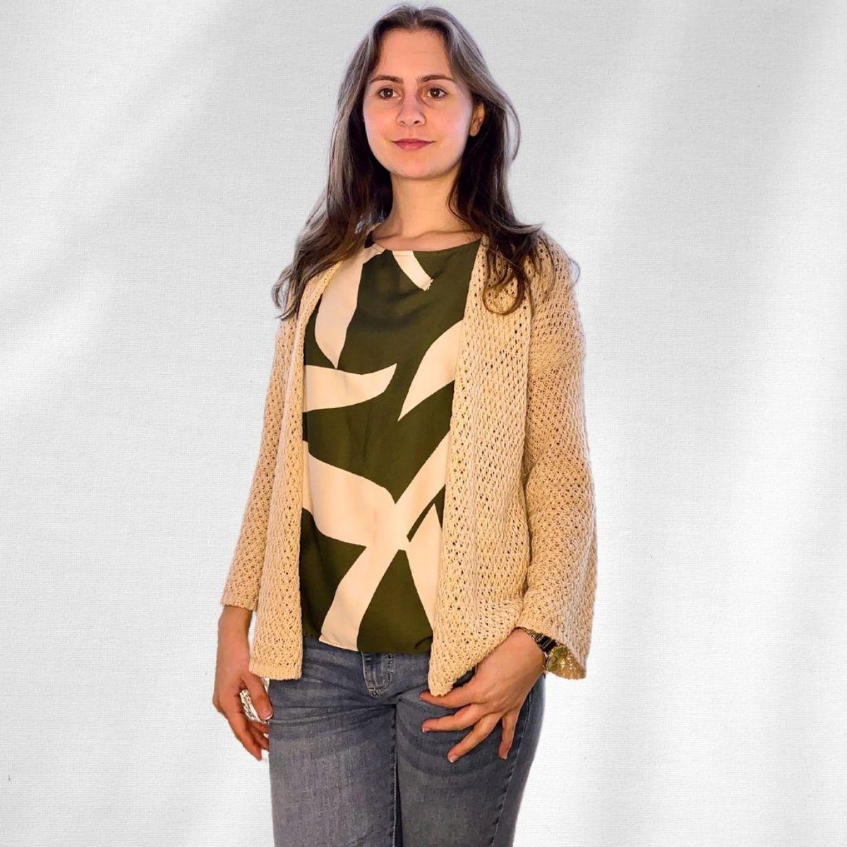 GILET beige atmos maat 38