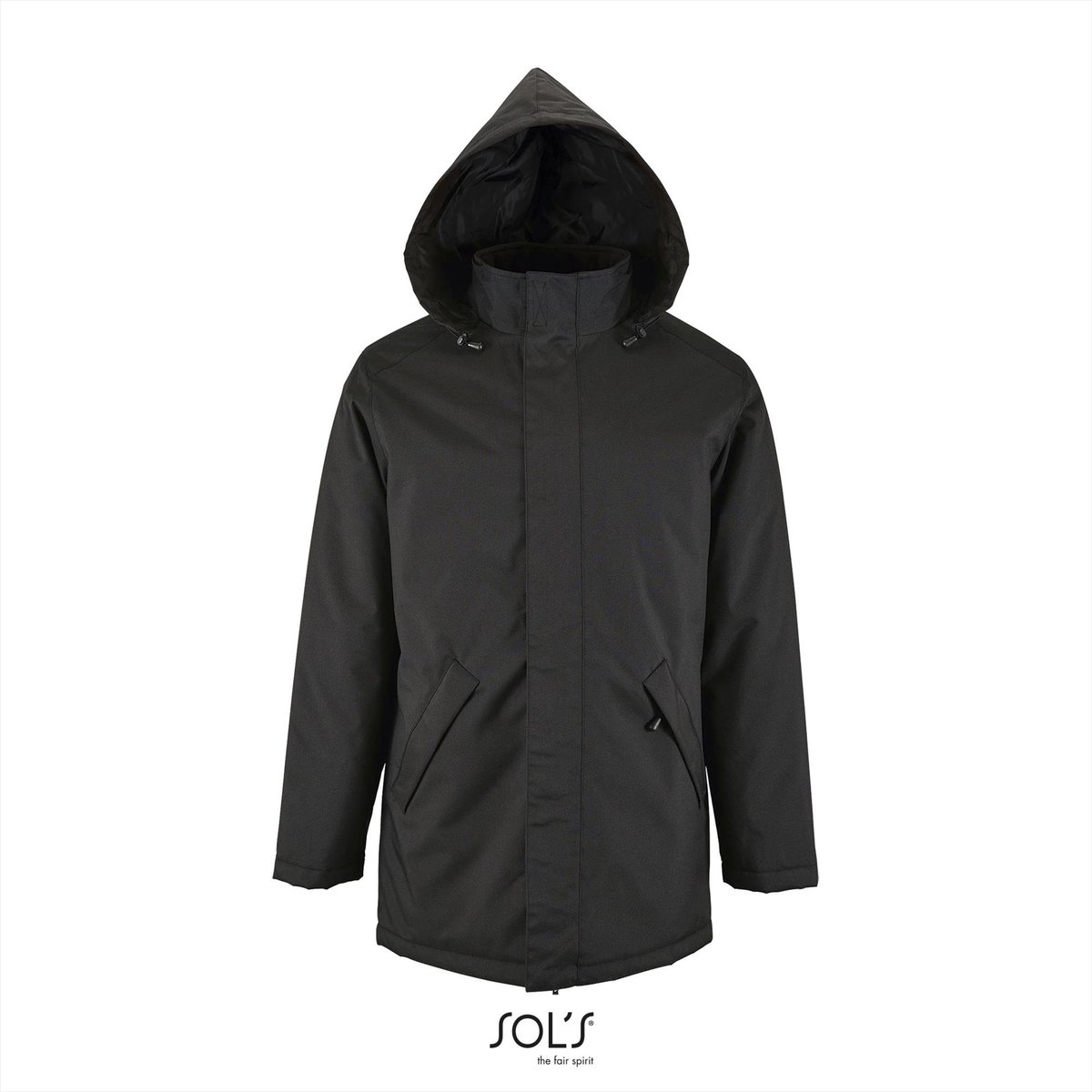 SOL’S Unisex Jacket With Padded Lining Robyn L02109 Zwart