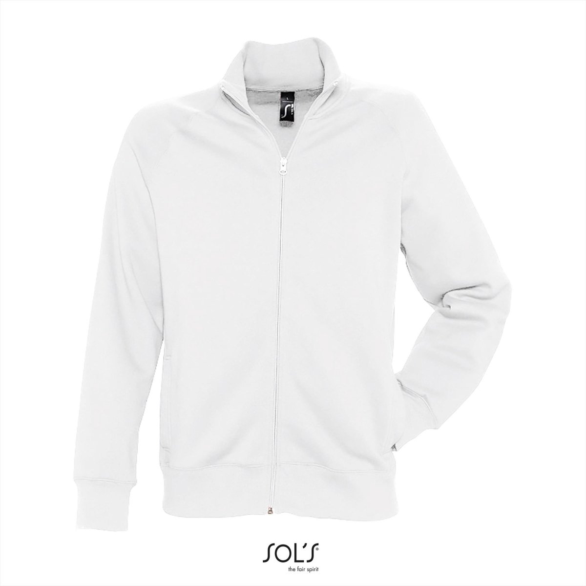SOL’ Men´ Zipped Jacket Sundae L472 Wit