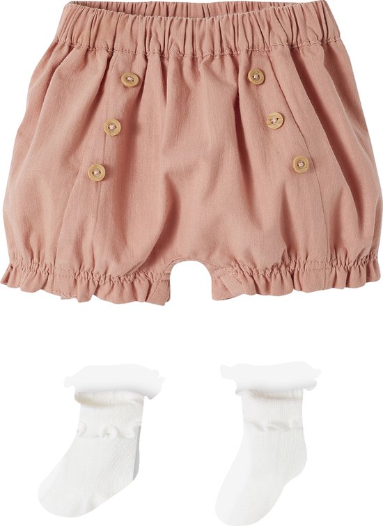 Vertbaudet Ensemble cérémonie bloomer et chaussettes naissance