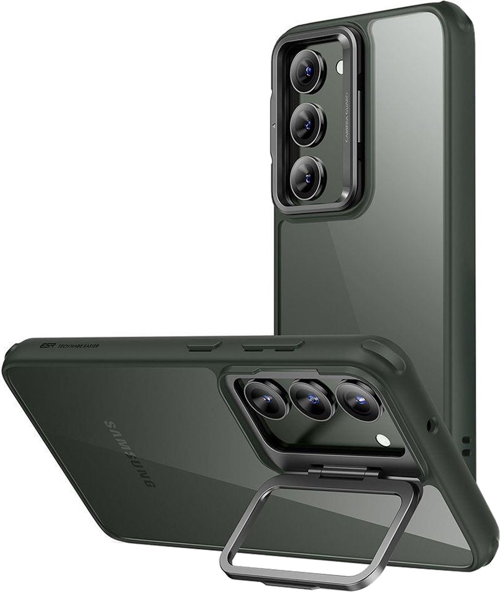ESR Classic Kickstand Hoesje Groen Geschikt voor Samsung Galaxy S23 Plus