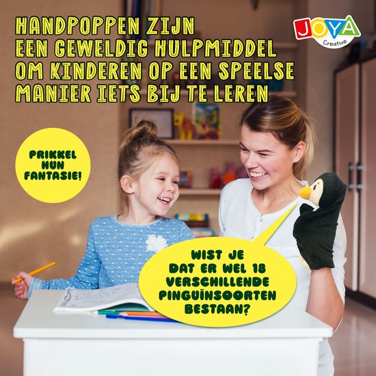 Handpoppen dieren :: Living Puppets :: Poppen - Poppenwinkel.nl
