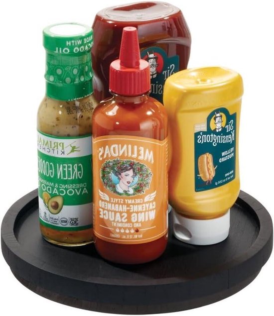 Marmor & Holz Lazy Susan Kreatives modernes Kuchen-Küchen werkzeug Hochwertiges
