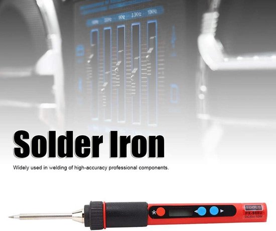 USB-C Soldeerbout Set – Oplaadbaar, Draadloos, 50-400°C, 65W, Met Draagtas, Voor Elektronica En Sieraden
