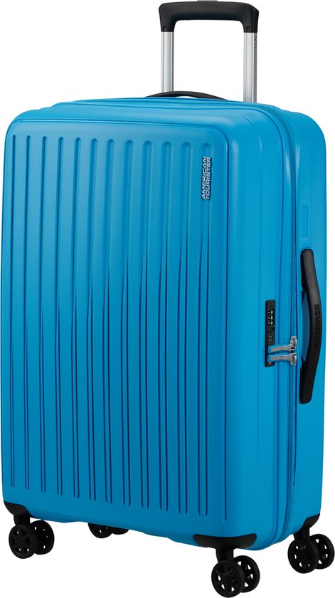 American Tourister Koffer - Rejoy Spinner 68/26 (4wiel) - Azure Blue - 3.2 kg - 66 l