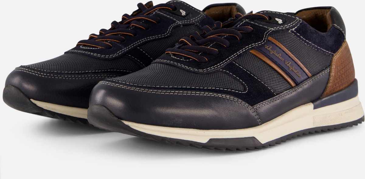 Australian Filmon Sneakers blauw Leer - Maat 40