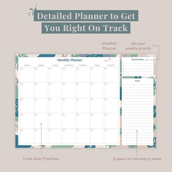 Planner Luxe D4 25/26 Veldbloemen, De Hobbit | Spiraalgebonden | 8719231147256