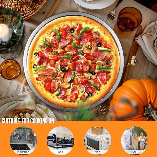 Plaque Cuisson Pizza Four Plaque Ronde Pour Cuisson Des Pizzas Et
