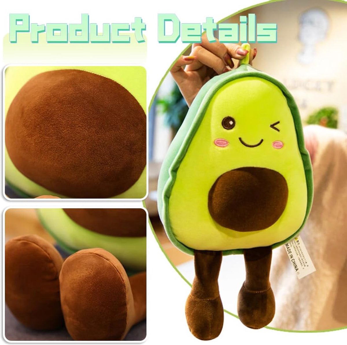 Avocado Knuffels Kopen Capybara Knuffel, 12-inch Groot Zacht