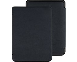 Lunso Geschikt voor Kobo Clara HD hoes (6 inch) - sleepcover - Zwart
