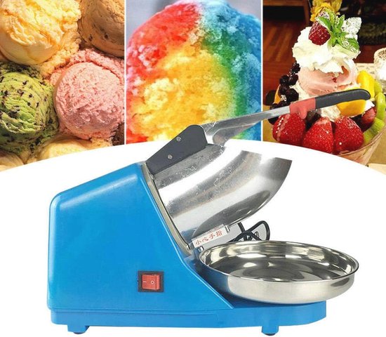 IJscrusher voor Thuisgebruik - 65 kg/uur Roestvrij Staal van Merkloos — afbeelding 3