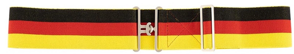 BR Elastische Dekensingel Black/Red/Yellow