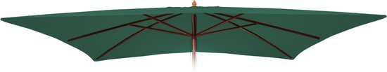 IMUNKT Vervangingshoes Parasoldoek 200/270/300cm 6/8 Baleinen, Marktparaplu Vervangingshoes, Luifel Voor Vrijdragende Parasol Tuinparaplu, Polyester Vervangingshoes UV50 Waterdicht(Beige,300cm/8-ribs