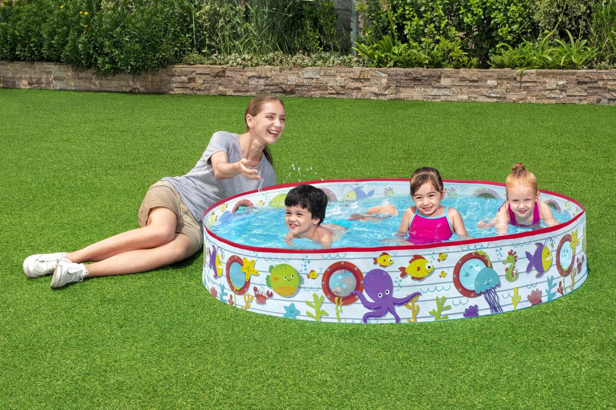 Bestway Opblaasbare Zwembad 152x25 cm - Perfect voor Kinderen — afbeelding 2