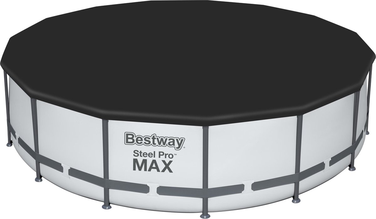 Bestway Steel Pro MAX kit piscine avec pompe de filtration - Ø 457 x 122 cm