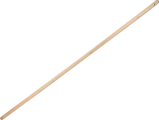 Sorex Straatbezem Natural voor buiten - Bezemkop 50 cm - met natuurvezels mix - Houten steel 130 cm van Sorex — afbeelding 4