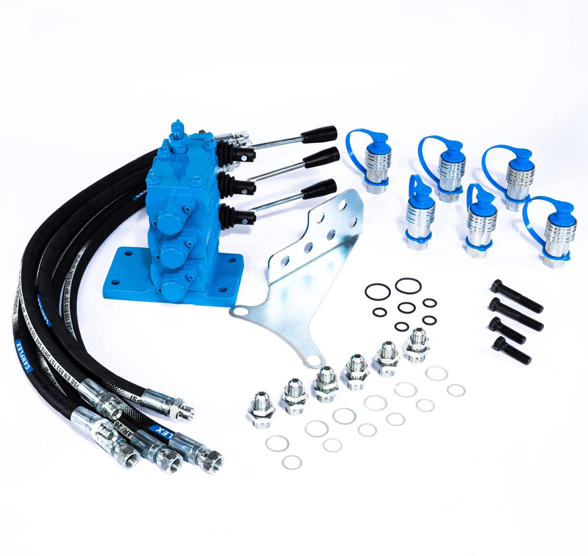 Hydraulisch Stuurventiel – Drievoudige Spoel – Geschikt voor Ford Tractoren 600, 800, 601, 2000, 3000, 4000 – SPH330034