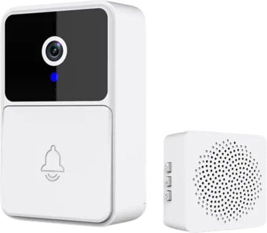 Bovista Videodeurbel met Camera en Wifi Draadloos Oplaadbaar - Bovista - €69,95