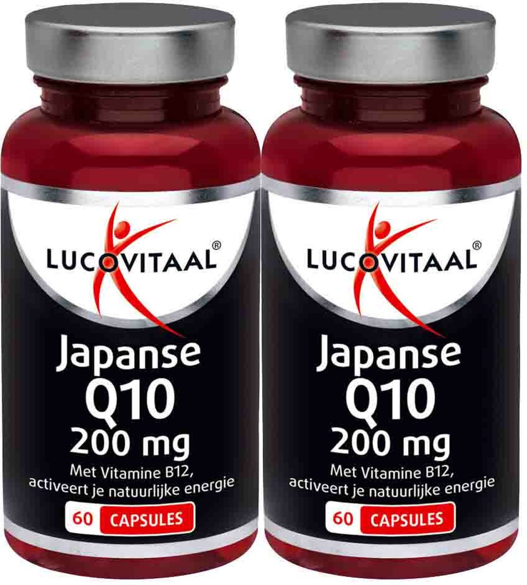 Goedkoopste 2x Lucovitaal Japanse Q10 60 capsules