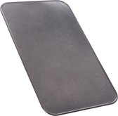 Schouwplaat zilver 50x80cm.