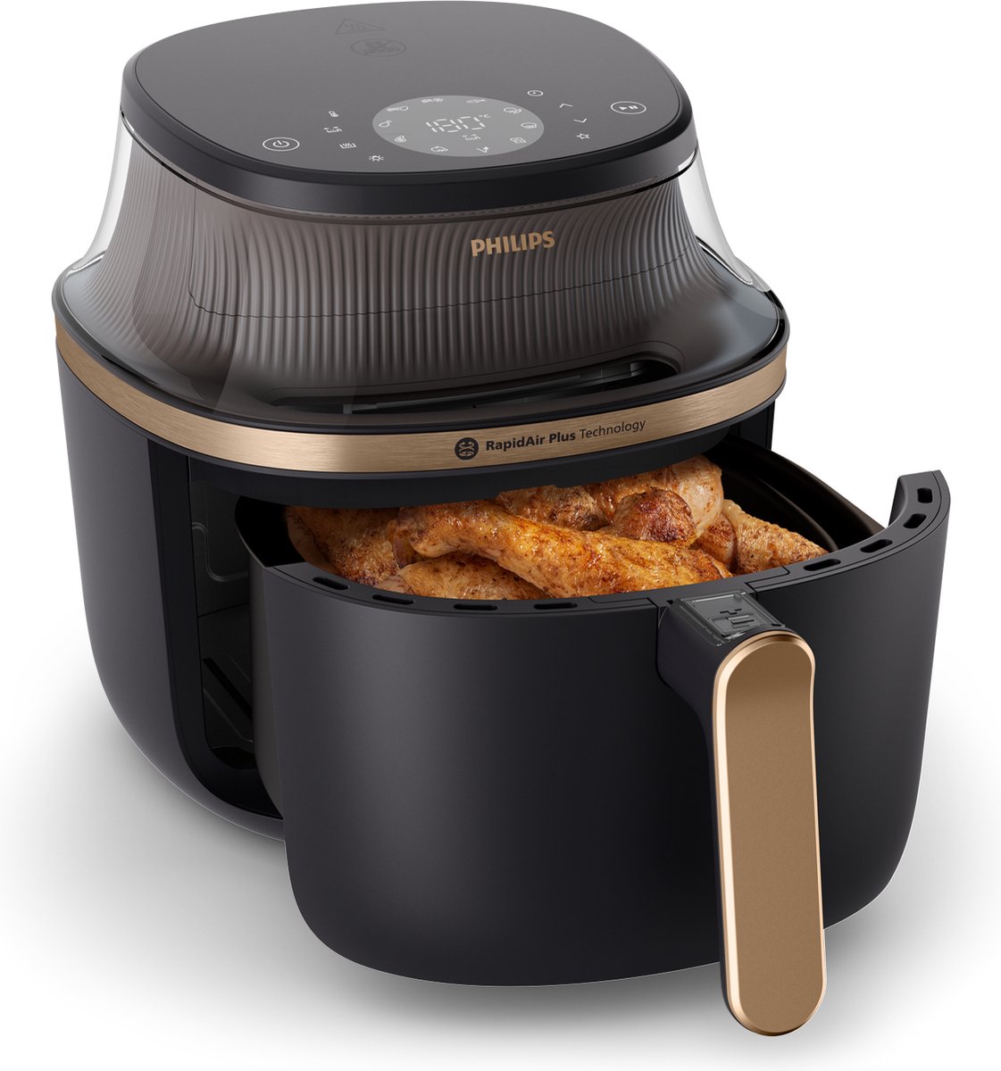 Afbeelding 3 van Philips 3000 series - NA342/00 - Airfryer - 7,2L