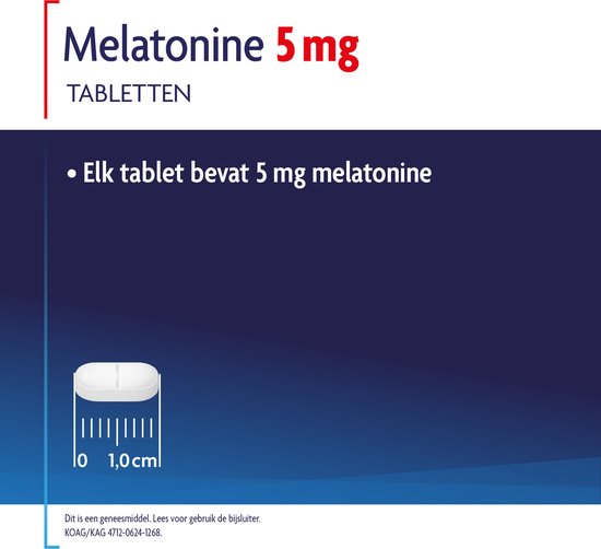 Shiepz Melatonine 5mg - 1 x 30 tabletten