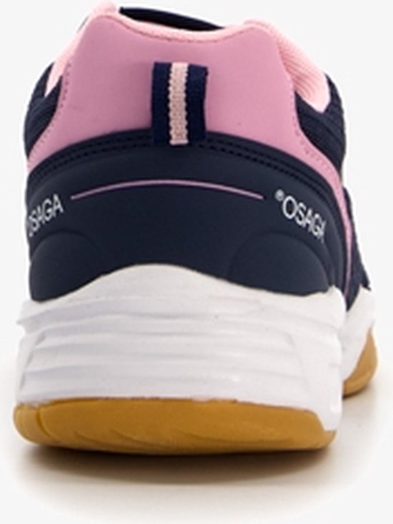 Osaga kinder zaalschoenen blauw roze Gymschoenen Maat 39 Uitneembare zool bol