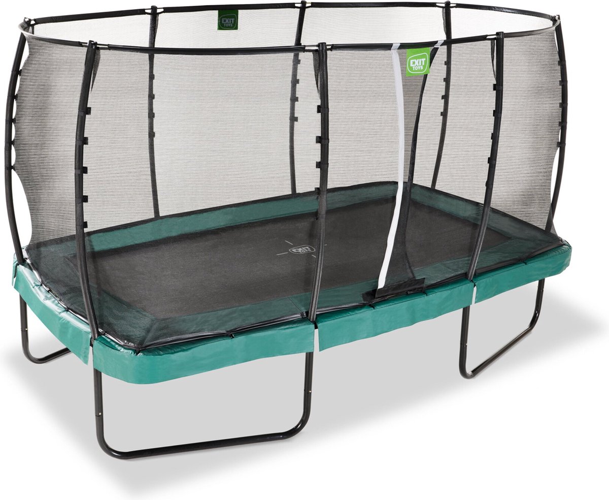 EXIT Allure Premium trampoline 244x427cm - groen