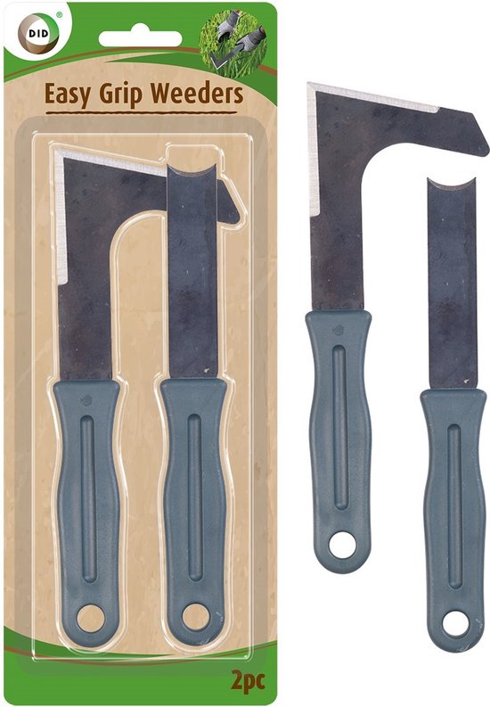 2x Onkruidkrabbers/voegenkrabbers 20 cm - Tuinieren gereedschap onkruid voegenmessen van Toolland — afbeelding 2