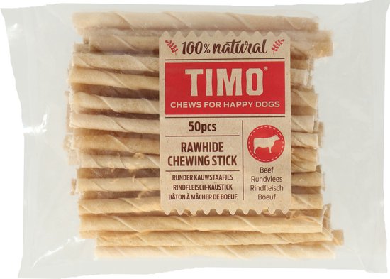 Timo Rund Kauwstaafjes Small 50 stuks