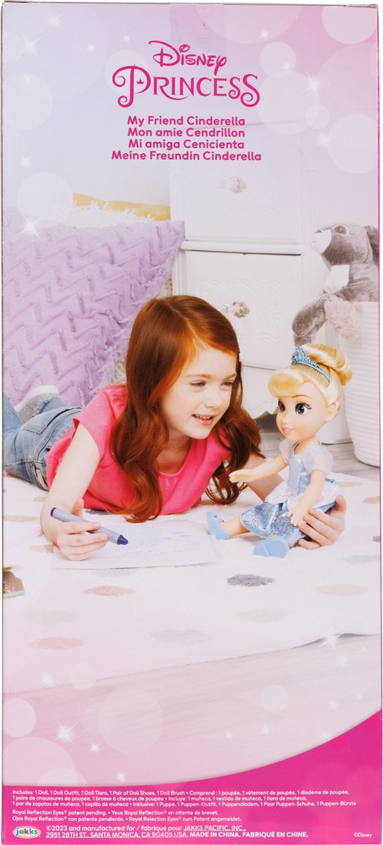 DISNEY PRINSES CORE CINDERELLA GROTE POP 35CM van Disney — afbeelding 5
